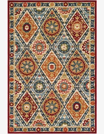 Easy-Clean Modern Indoor / Outdoor Rug