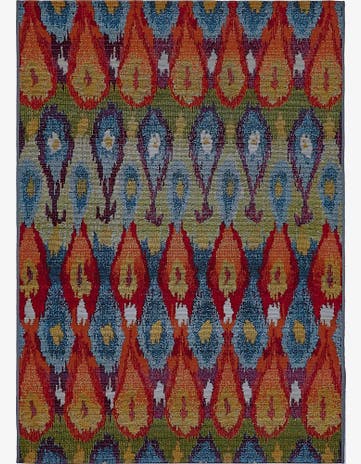 Easy-Clean Modern Indoor / Outdoor Rug