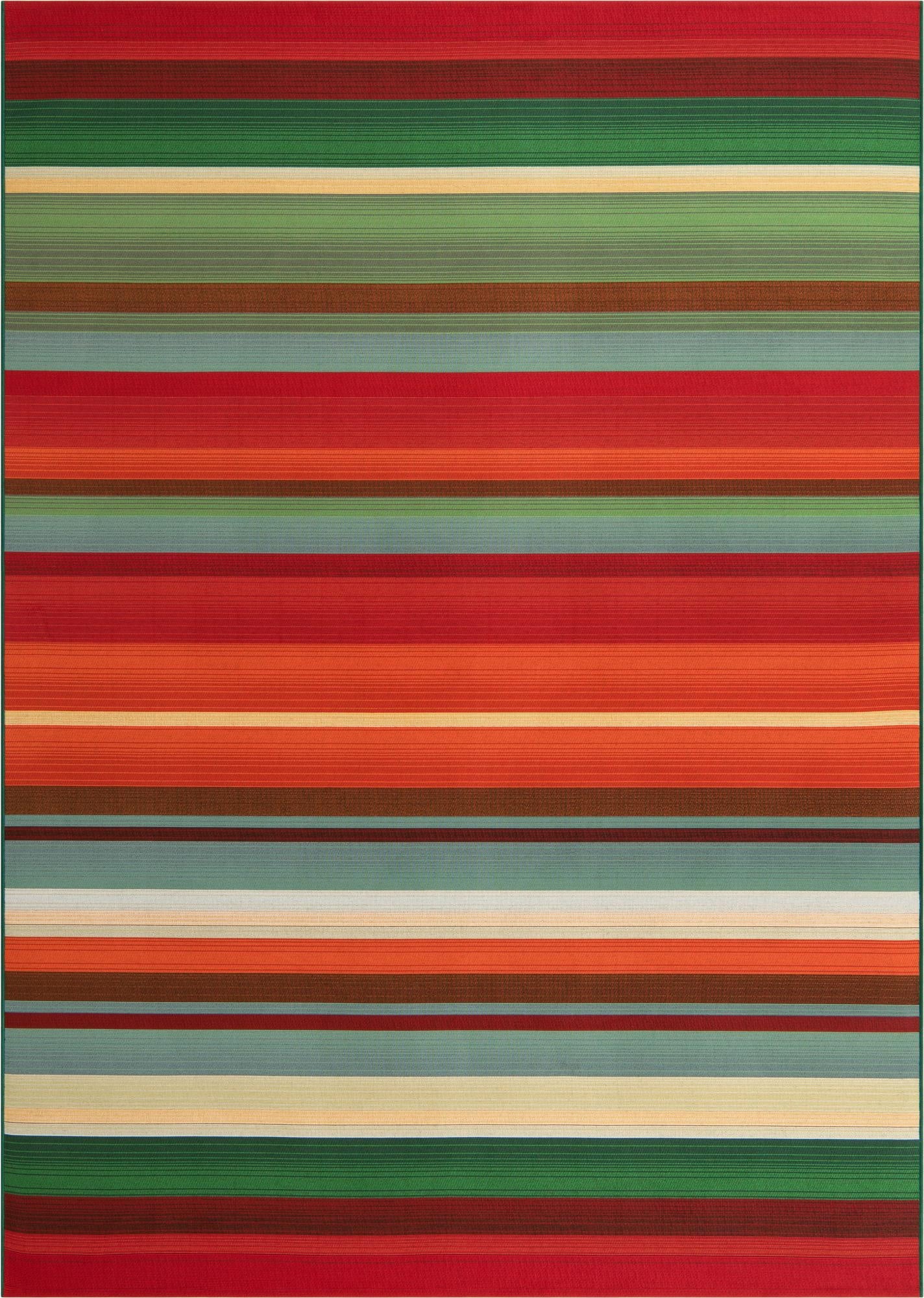 7' x 10'  Washable Modern Indoor / Outdoor Rug