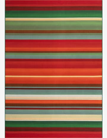 7' x 10' Easy-Clean Modern Indoor / Outdoor Rug