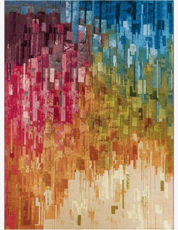 9' x 12' Easy-Clean Modern Indoor / Outdoor Rug