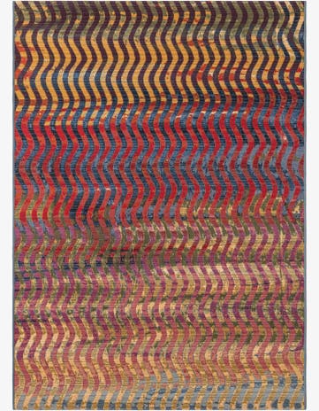 4' x 6' Easy-Clean Modern Indoor / Outdoor Rug