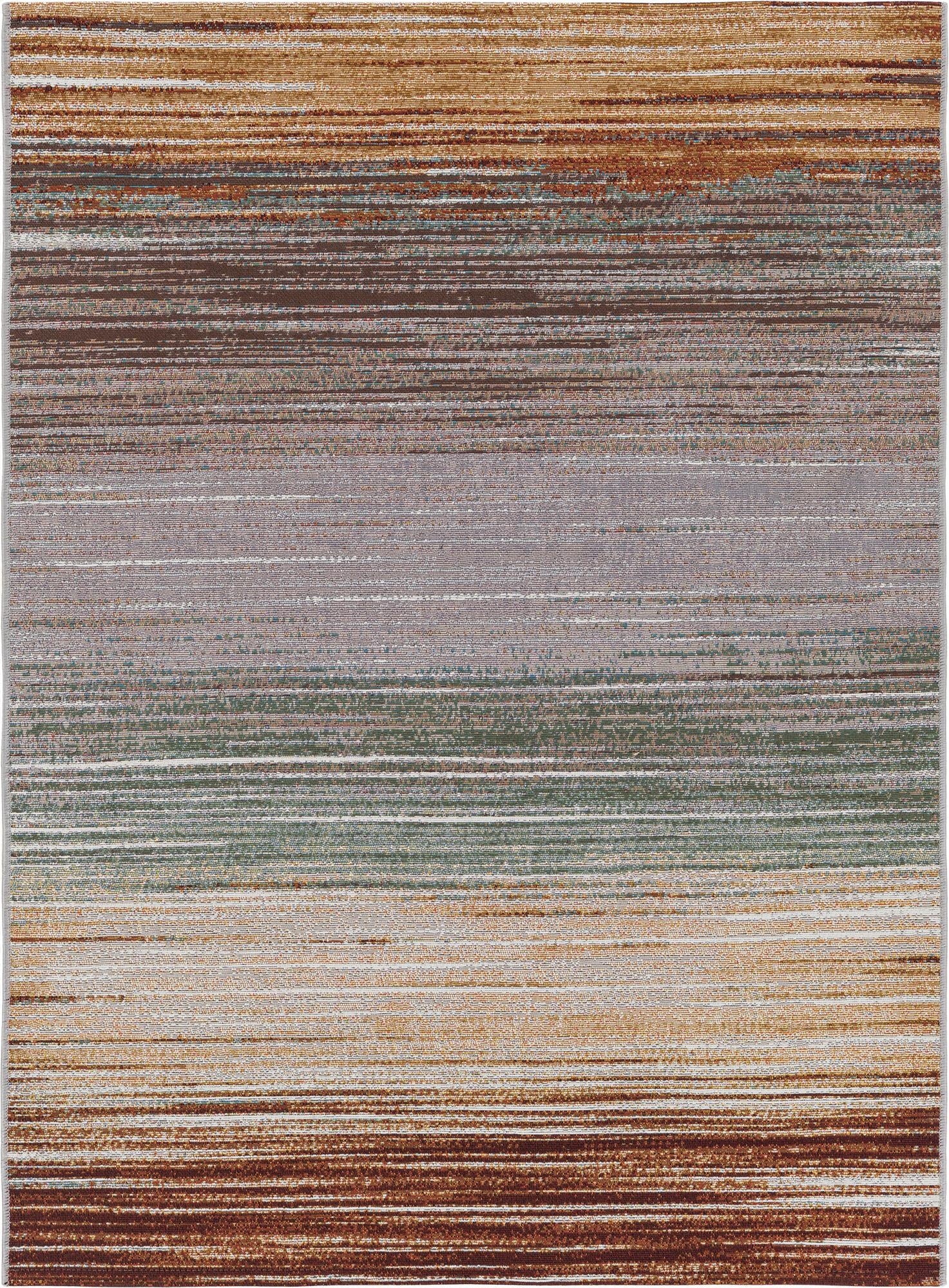 4' x 6'  Washable Modern Indoor / Outdoor Rug