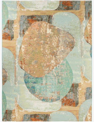 Easy-Clean Modern Indoor / Outdoor Rug