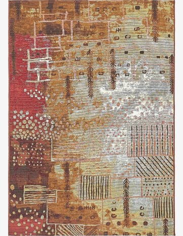 Easy-Clean Modern Indoor / Outdoor Rug