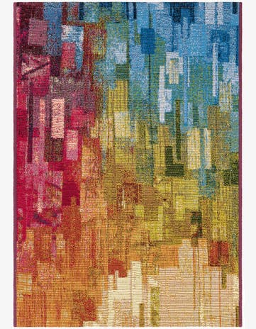 2' x 3' Easy-Clean Modern Indoor / Outdoor Rug