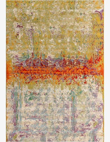 10' x 14' Easy-Clean Modern Indoor / Outdoor Rug