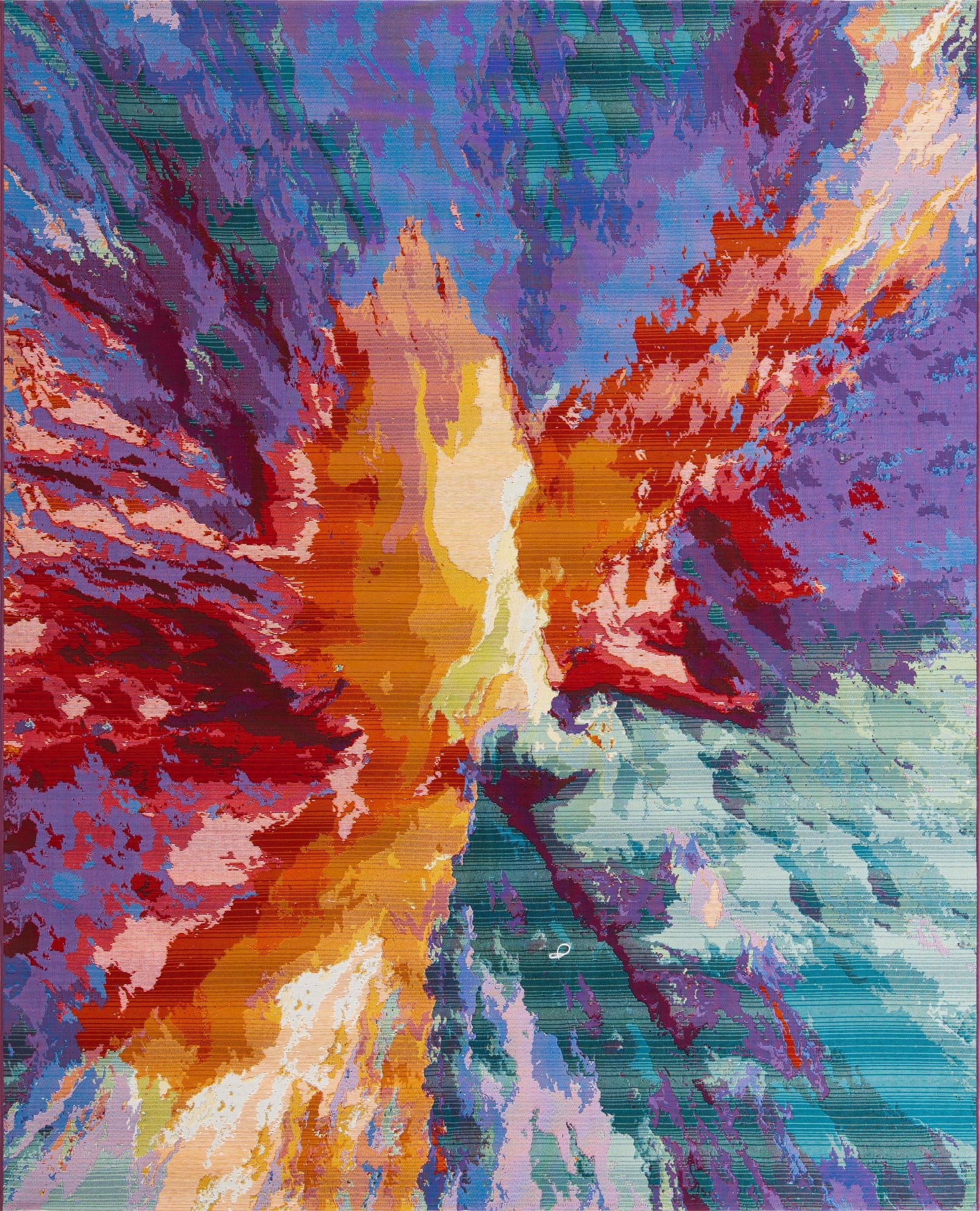 7' 10 x 10'  Washable Modern Indoor / Outdoor Rug