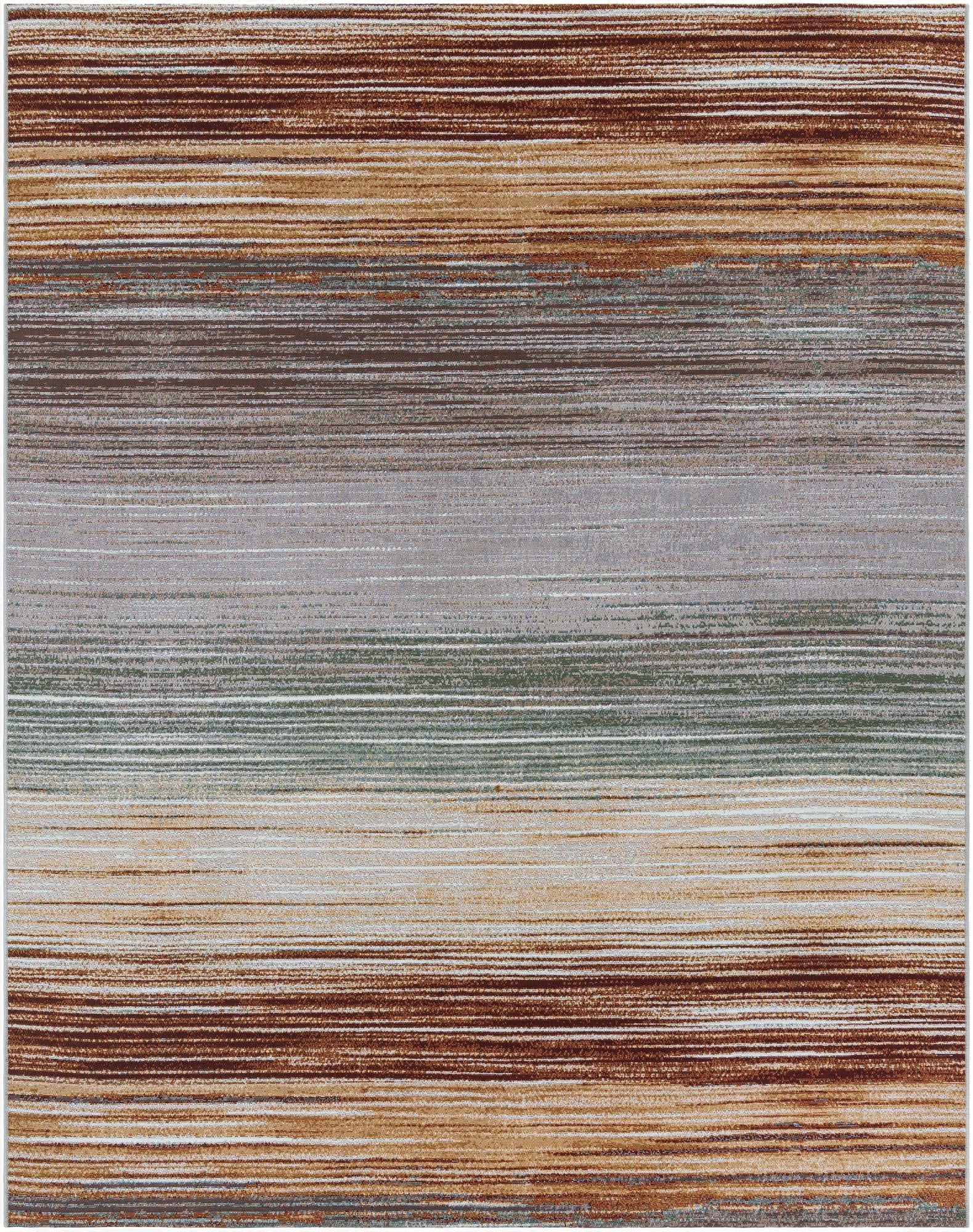 7' 10 x 10'  Washable Modern Indoor / Outdoor Rug