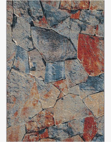 5' x 8' Easy-Clean Modern Indoor / Outdoor Rug