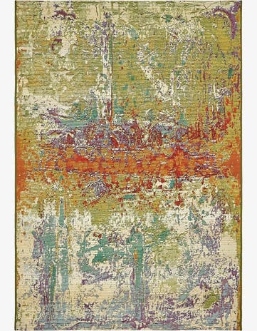 Easy-Clean Modern Indoor / Outdoor Rug