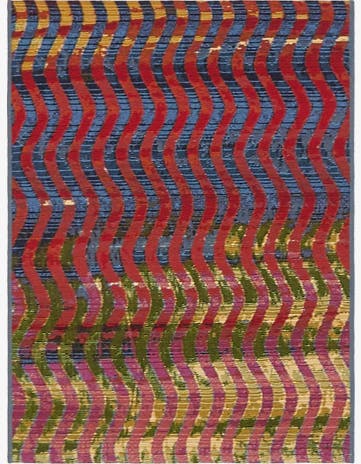 2' 2 x 3' Easy-Clean Modern Indoor / Outdoor Rug