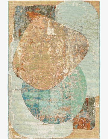 Easy-Clean Modern Indoor / Outdoor Rug