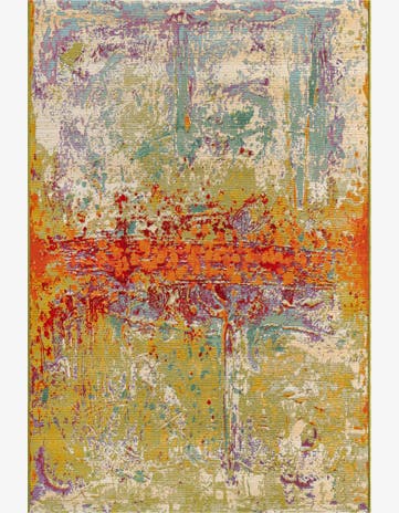 Easy-Clean Modern Indoor / Outdoor Rug