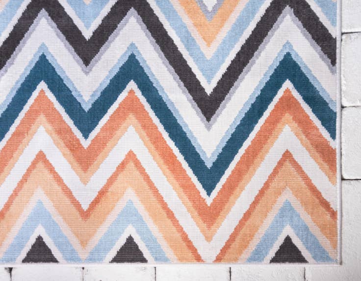 Detail image of 9' x 12' Easy-Clean Oasis Indoor / Outdoor Rug