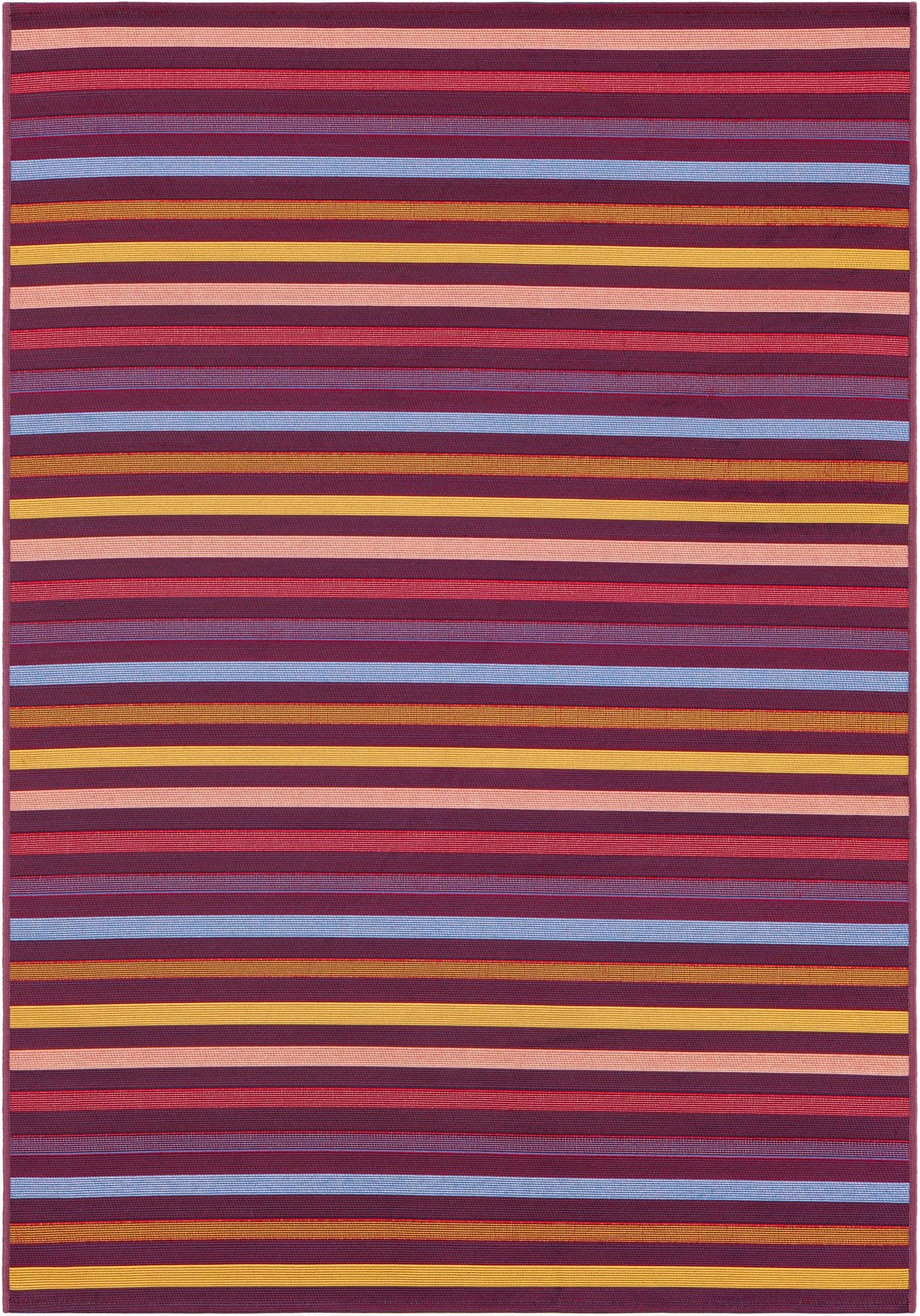 4' x 6' Washable Ribbon Indoor / Outdoor Rug