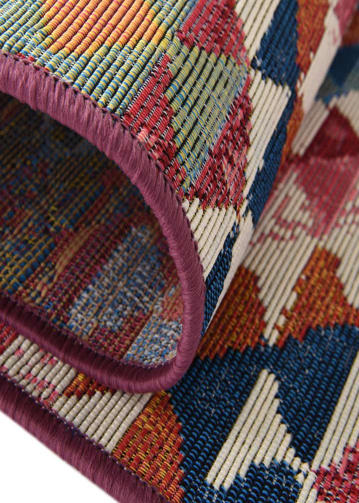 7' 10 x 10' Easy-Clean Southwestern Indoor / Outdoor Rug