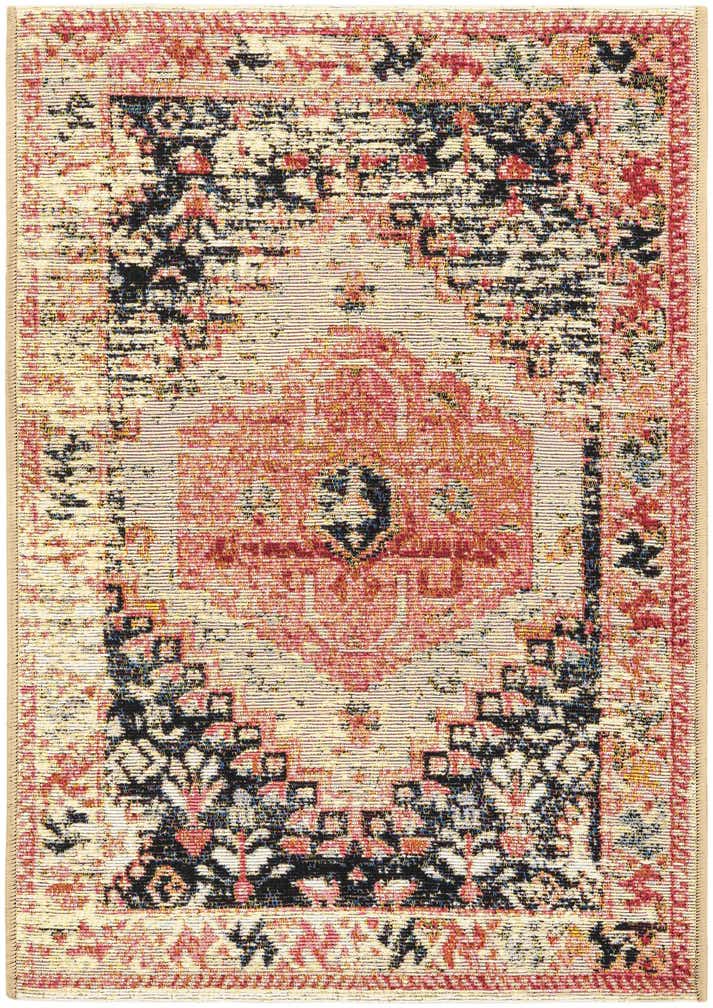 2' x 3' Easy-Clean Traditional Indoor / Outdoor Rug