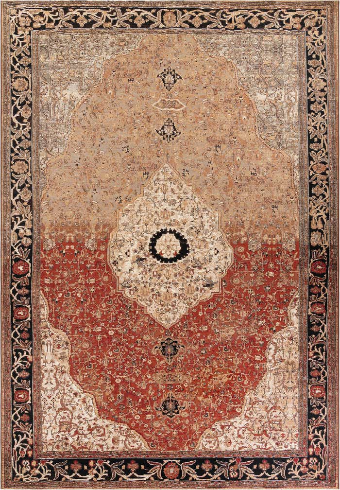 10' x 14' Easy-Clean Traditional Indoor / Outdoor Rug