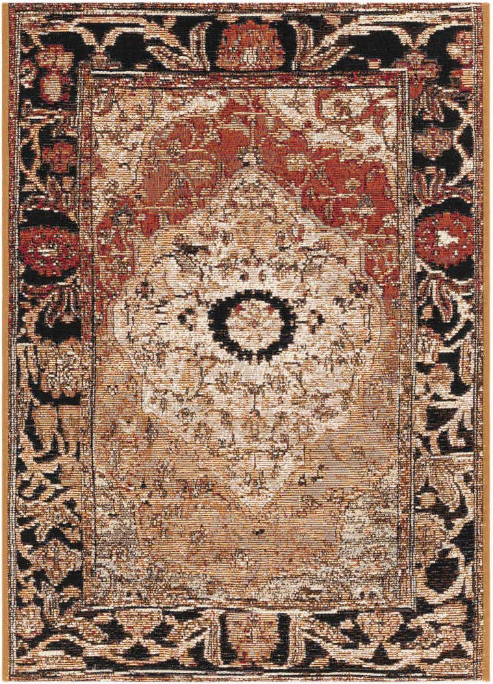 2' x 3' Easy-Clean Traditional Indoor / Outdoor Rug