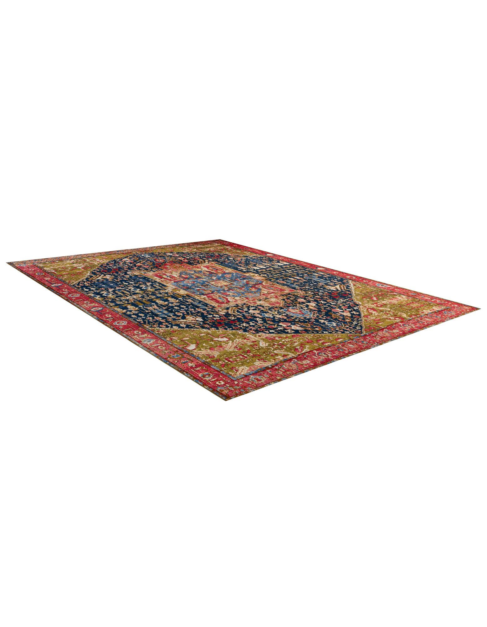 12' x 16' Easy-Clean Traditional Indoor / Outdoor Rug