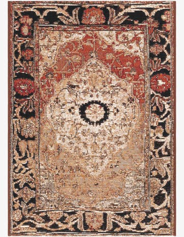 2' x 3' Easy-Clean Traditional Indoor / Outdoor Rug