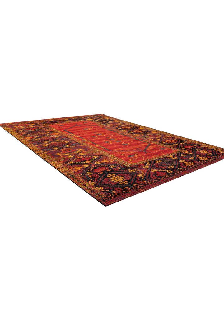 10' x 13' Easy-Clean Tribal Indoor / Outdoor Rug