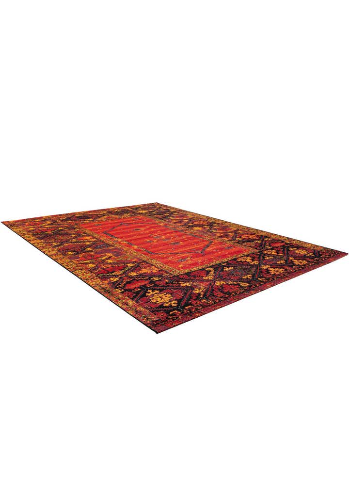 9' x 12' Easy-Clean Tribal Indoor / Outdoor Rug