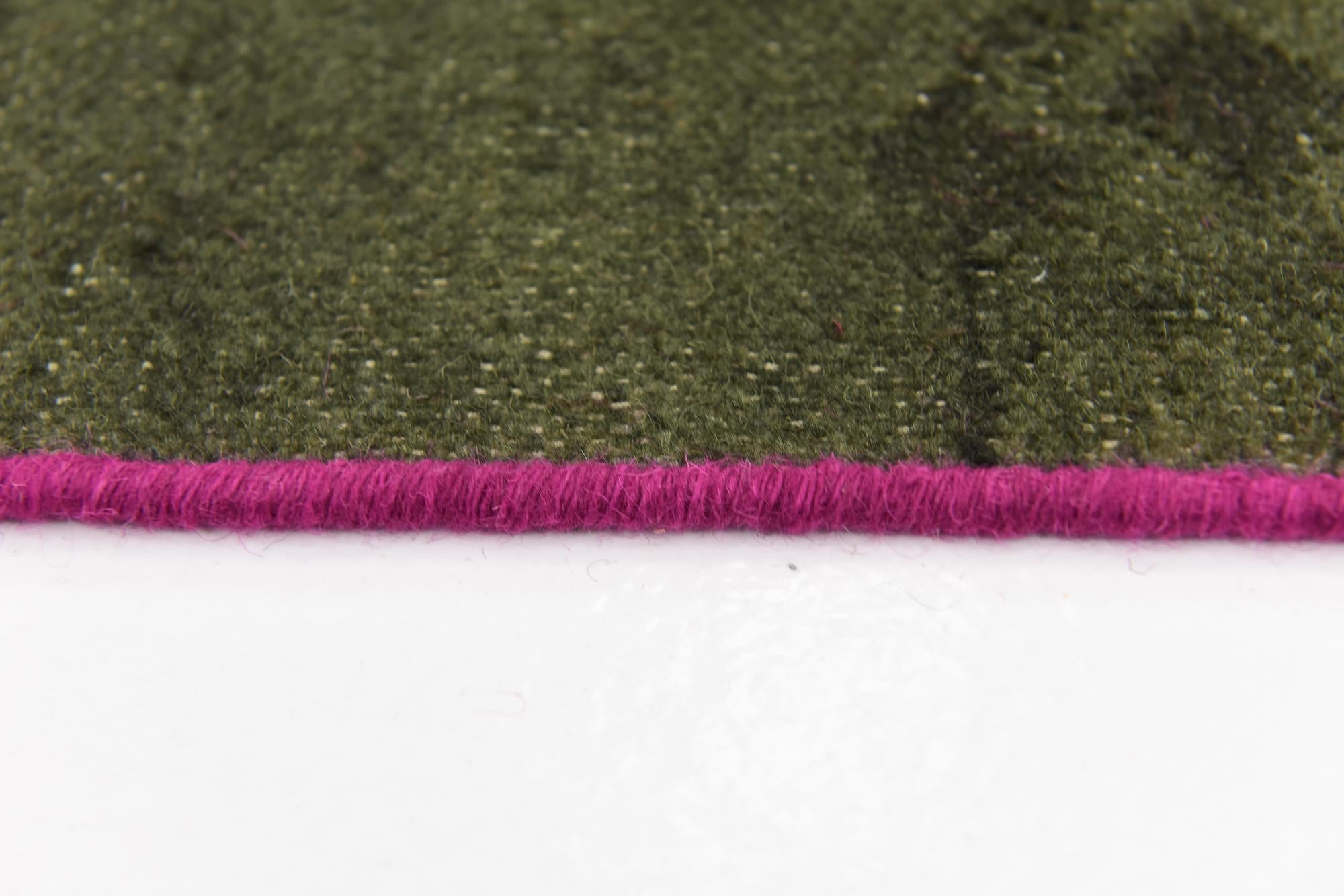7' 3 x 10' Hand Woven Patchwork Wool Rug
