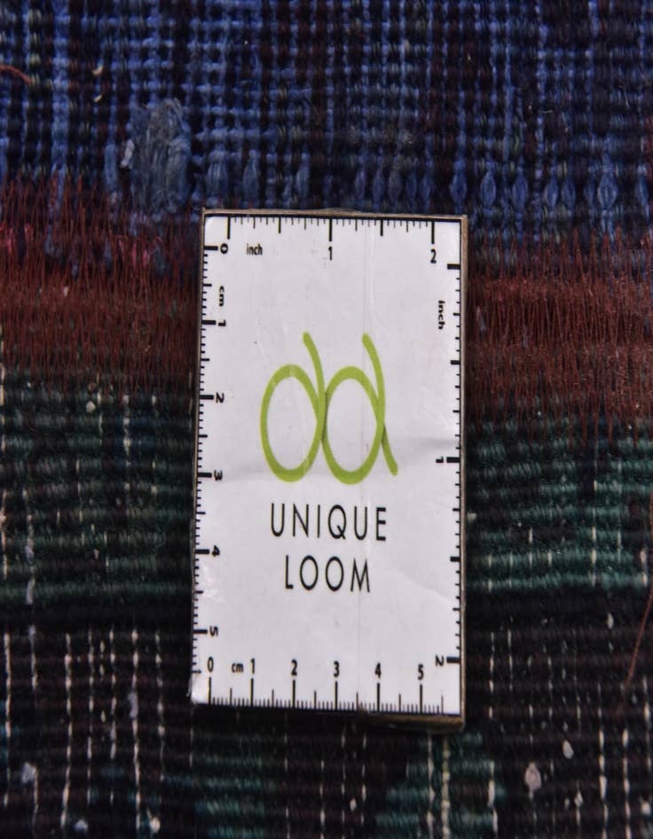 Detail image of 5' 7 x 7' 8 Hand Knotted Patchwork Persian Wool Rug