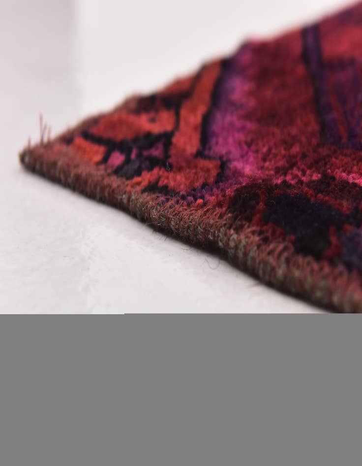 Detail image of 5' 7 x 7' 8 Hand Knotted Patchwork Persian Wool Rug