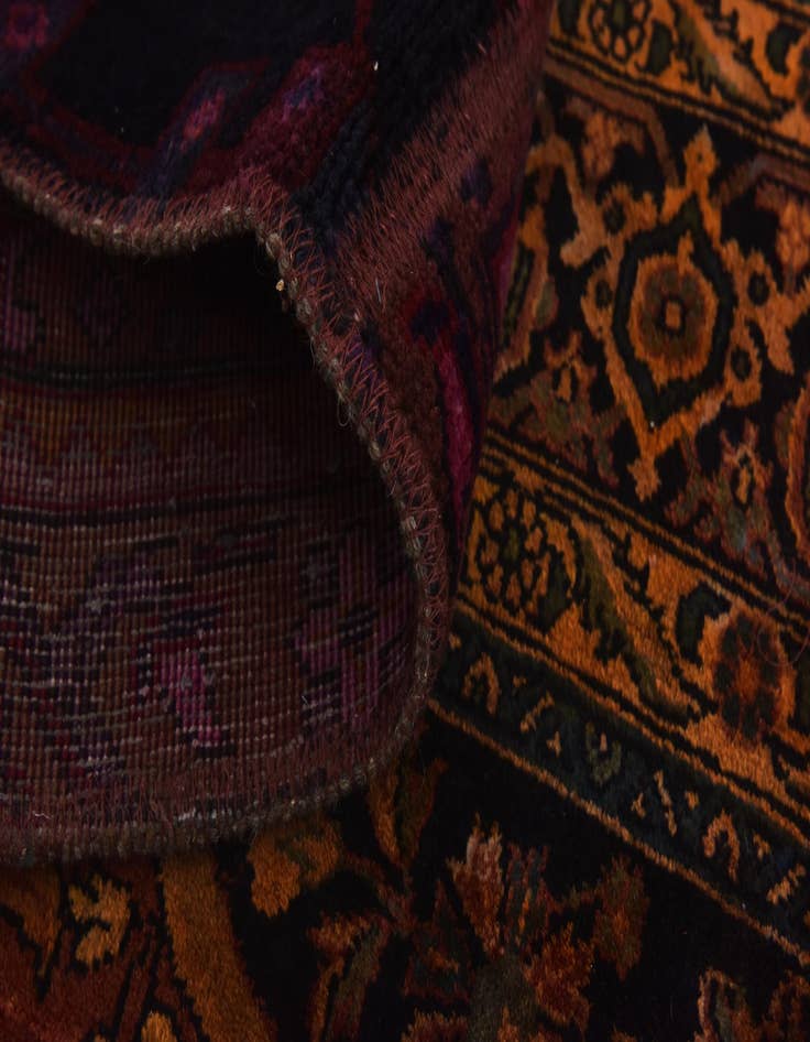 Detail image of 5' 7 x 7' 8 Hand Knotted Patchwork Persian Wool Rug