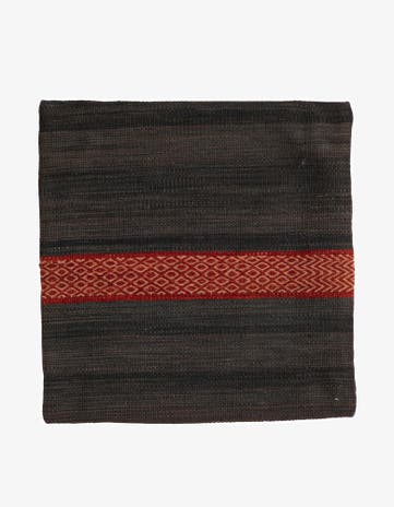 1' 6 x 1' 7 Hand Woven Pillow Wool Rug