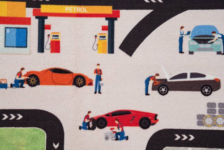 Detail image of 3' 2 x 4' 10 Play Time Rug