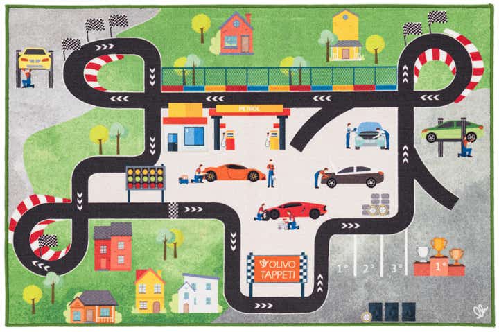 3' 2 x 4' 10 Play Time Rug