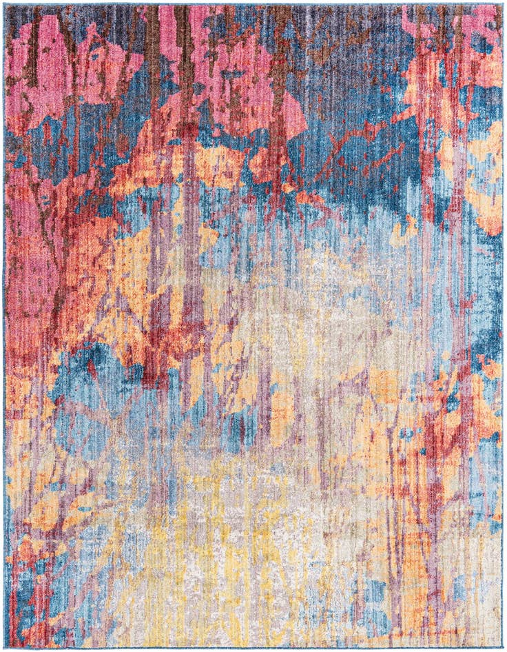 Detail image of 5' x 7' 7 Prism Rug