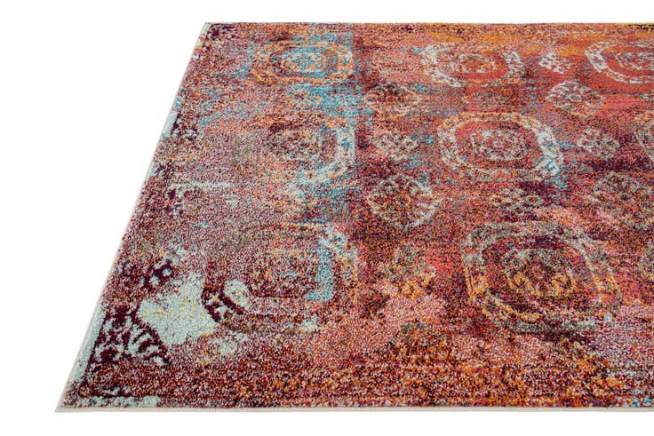 Detail image of 4' 10 x 8' Santa Fe Rug