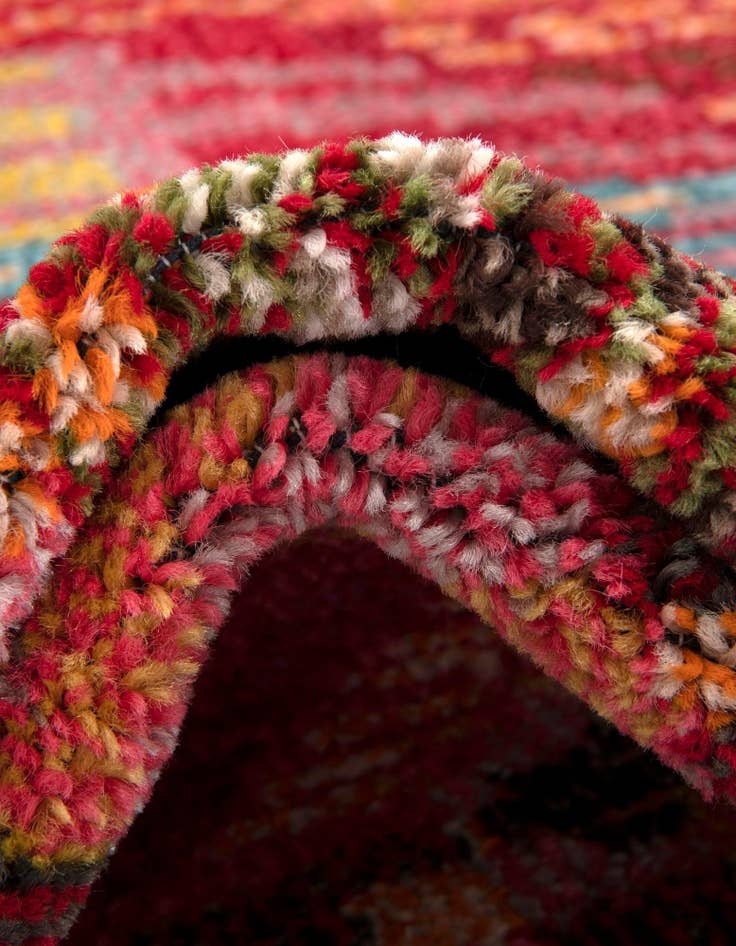 Detail image of 3' 3 x 5' 3  Washable Santa Fe Rug