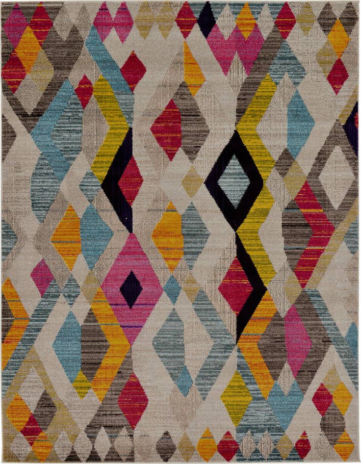 Detail image of 7' x 10' Washable Santa Fe Rug