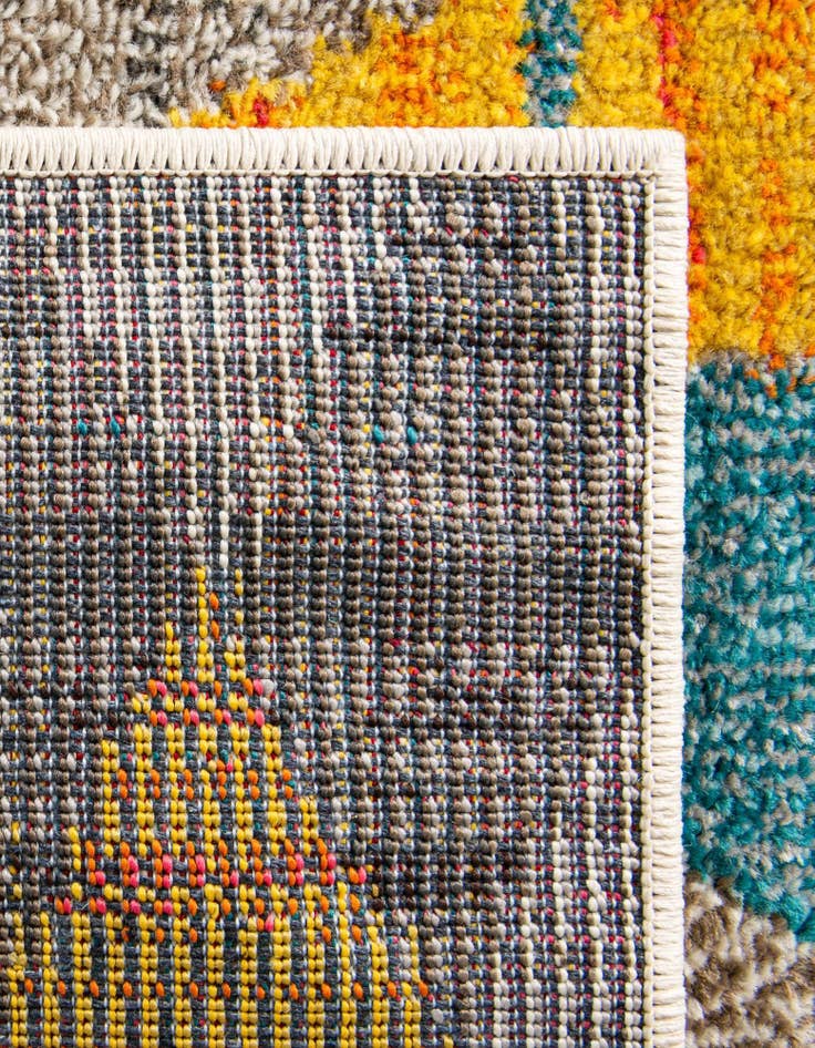 Detail image of 3' 3 x 5' 3  Washable Santa Fe Rug