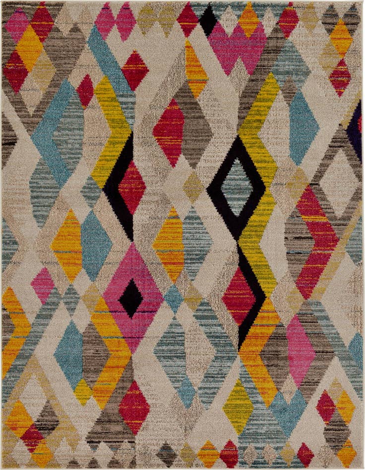 Detail image of 5' x 8' Washable Santa Fe Rug
