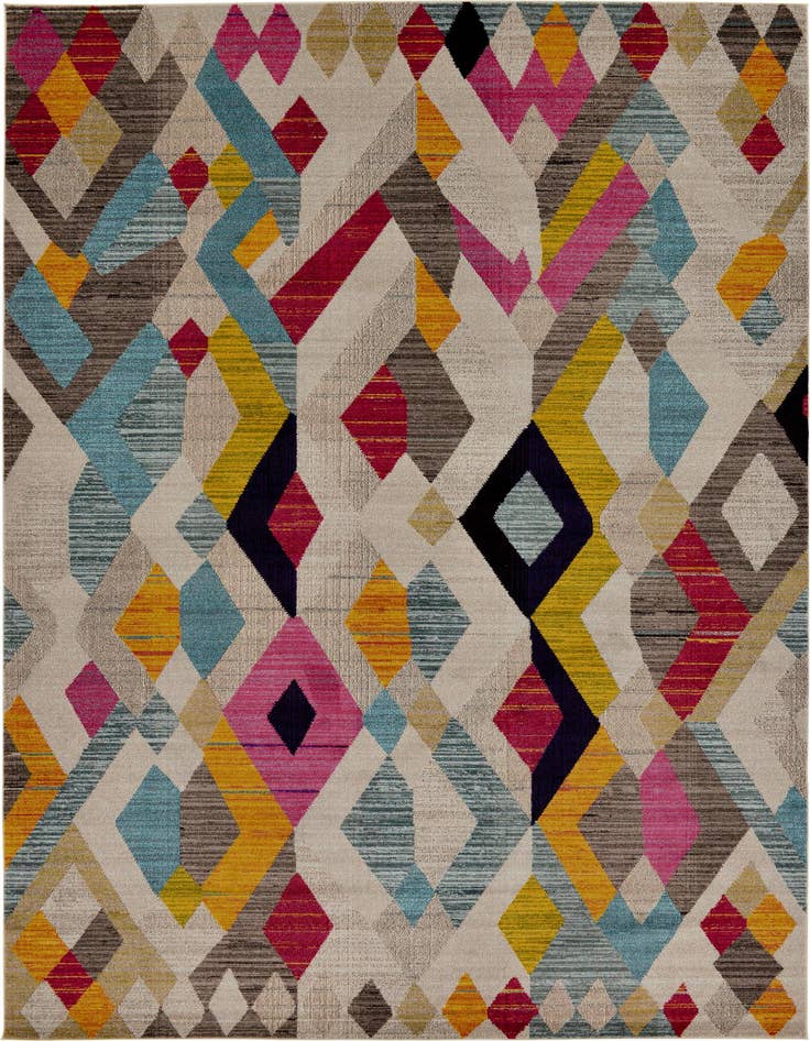Detail image of 10' 6 x 16' 5 Washable Santa Fe Rug