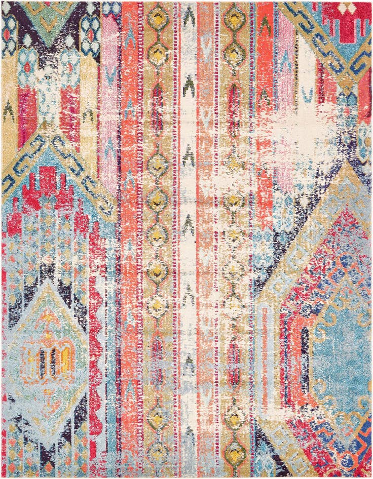 Detail image of 8' x 11' Washable Santa Fe Rug