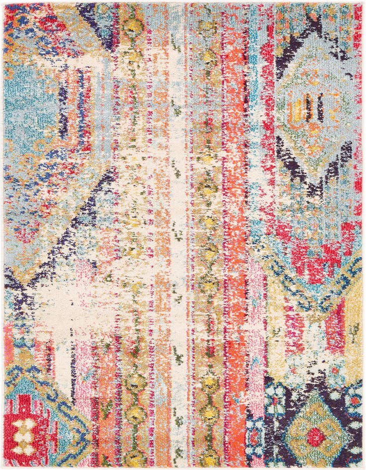 Detail image of 3' 3 x 5' 3 Washable Santa Fe Rug