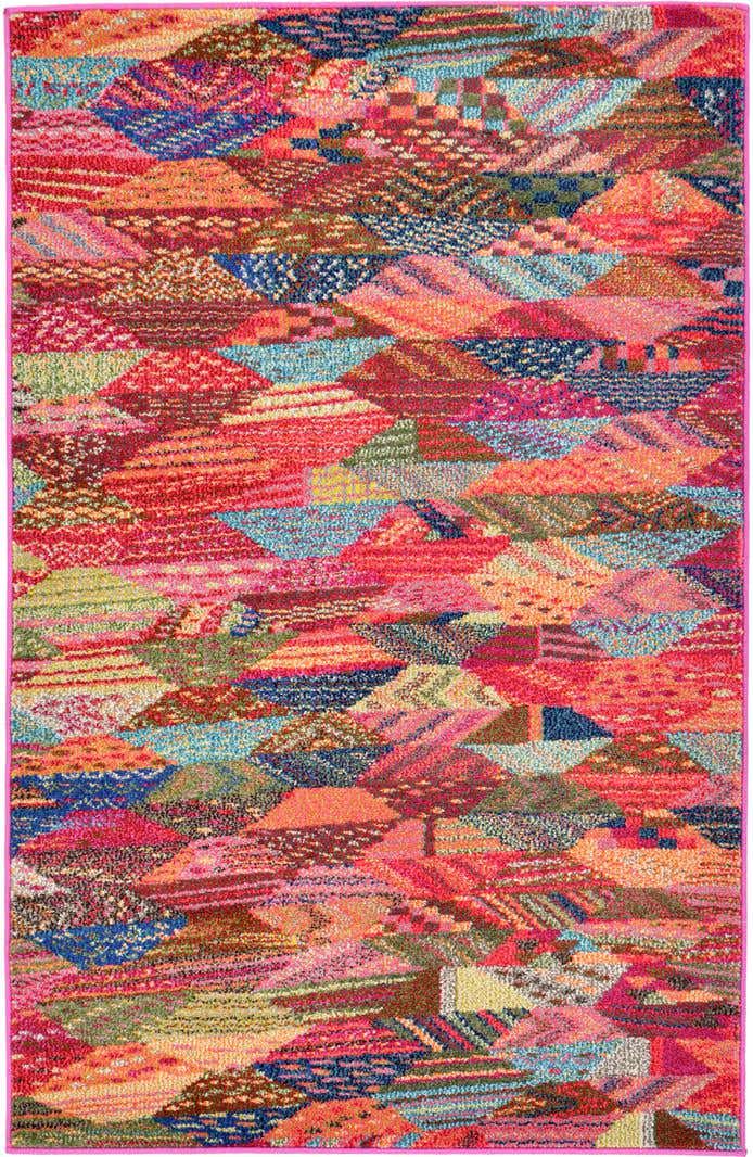 2' x 3' Washable Santa Fe Rug