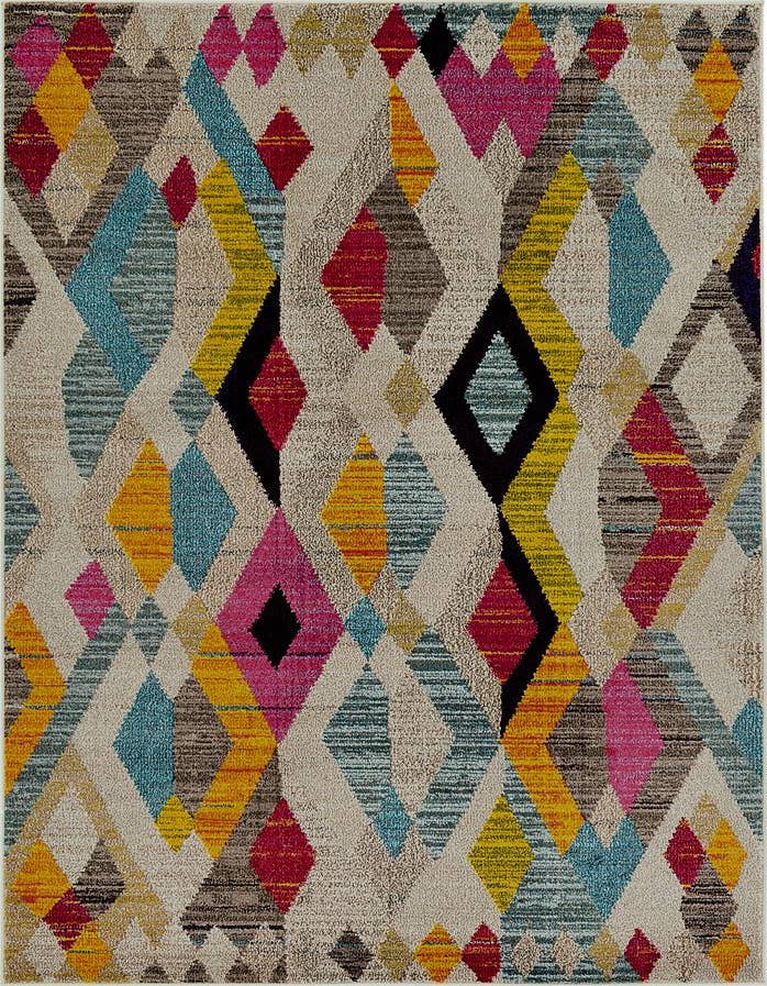 Detail image of 2' x 3' Washable Santa Fe Rug