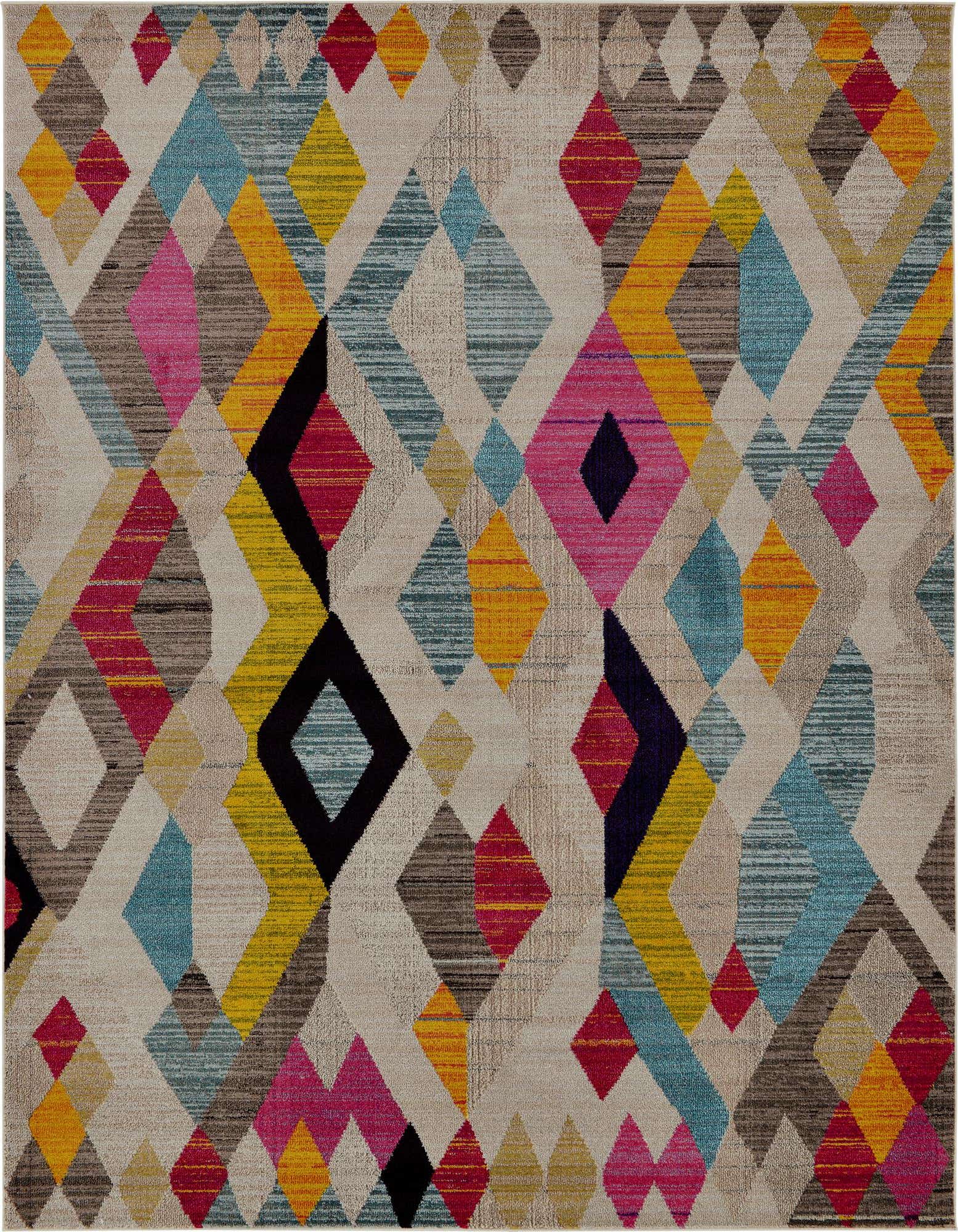 8' x 10' Washable Santa Fe Rug