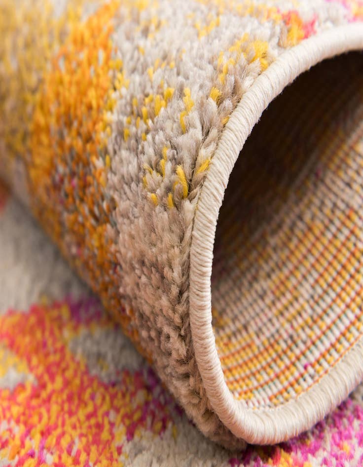 Detail image of 4' x 6'  Washable Santa Fe Rug