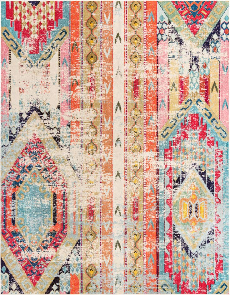 Detail image of 10' x 13' Washable Santa Fe Rug