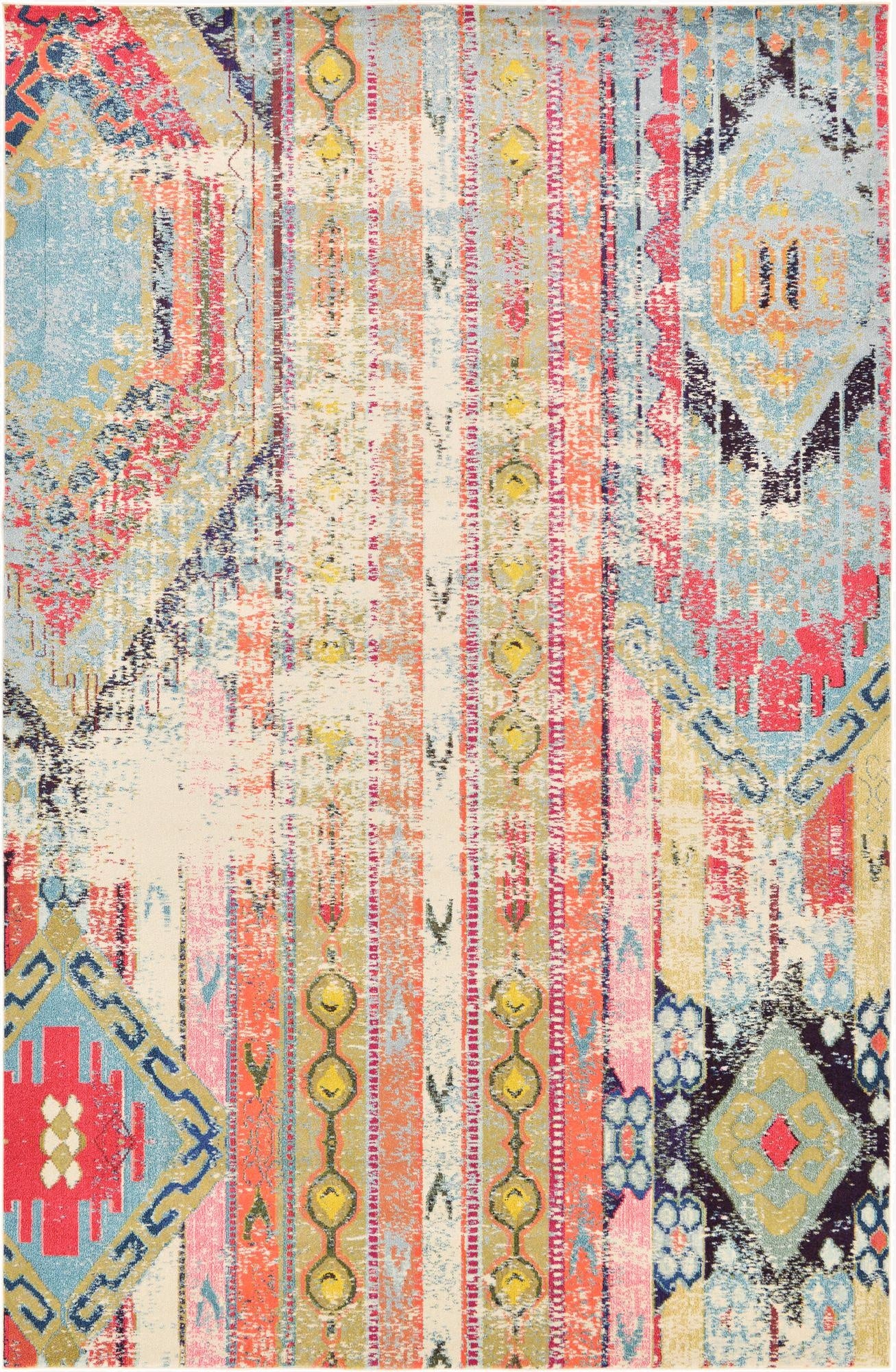 Primary image 10' 6 x 16' 5  Washable Santa Fe Rug